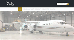 Desktop Screenshot of flycello.com